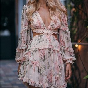 Knock off Zimmerman Prima cut out dress!